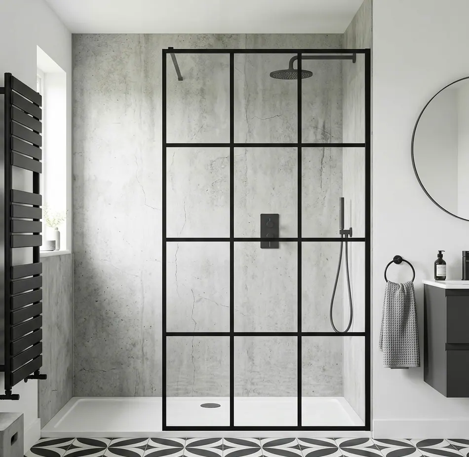 Bathroom panelling installation in Wolverton